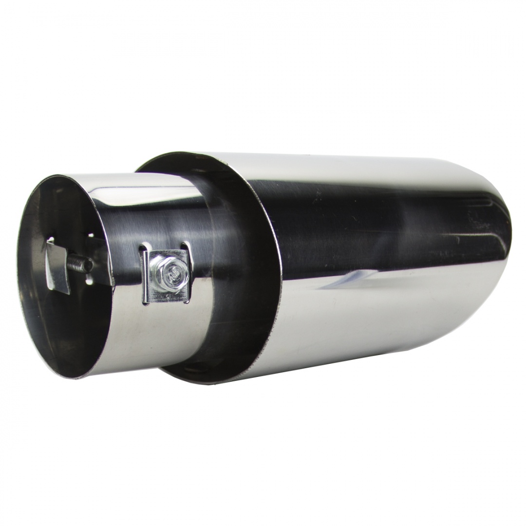 Насадка на глушитель "Nova Bright" нержавеющая сталь, в дв.блистере (д. 60 мм)