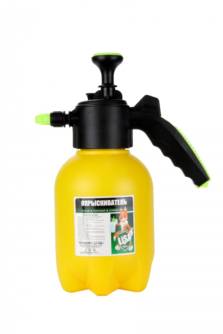 Опрыскиватель "Li-Sa" помповый с клапаном давления (premium)  1,5 литра