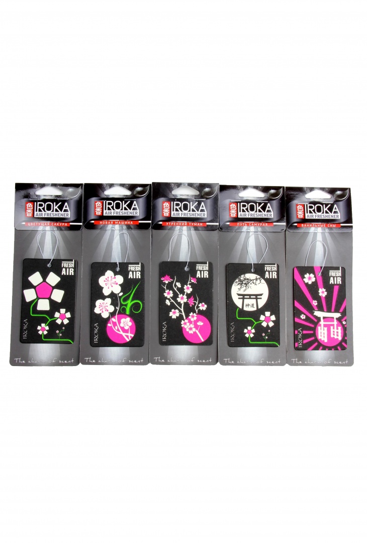 Ароматизатор "IROKA" "SAKURA", запахи в ассортименте (блок 24 шт) Ароматизатор "IROKA" "SAKURA", запахи в ассортименте (блок 24 шт)