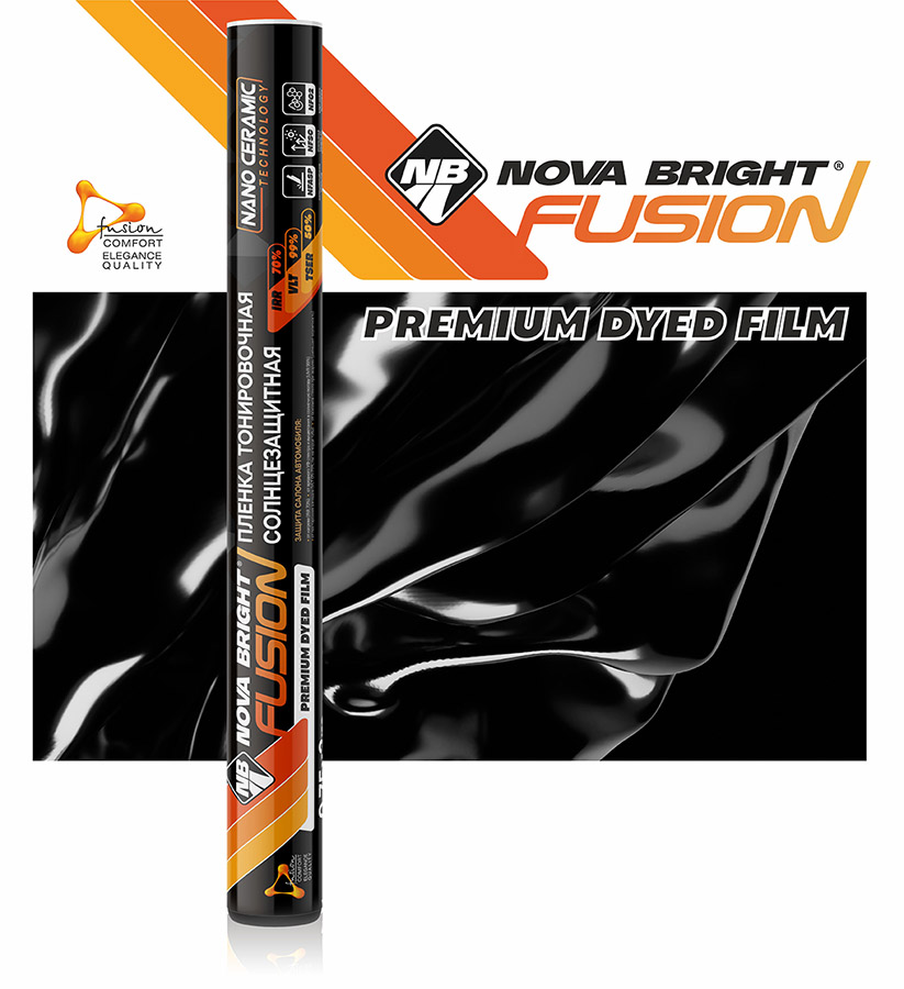 Пленка  тонировочная в тубе  "NB-fusion" CERAMIC   15% (0.5м х 3м)